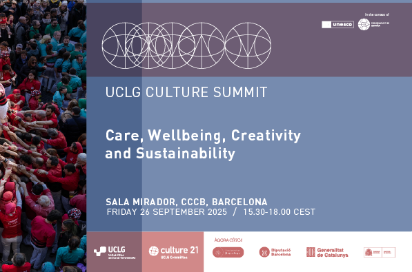 🔵#CultureSummit

🟣Just started: Care, Wellbeing, Creativity &amp; Sustainability.

👥We’ll explore how cultural rights, values &amp; practices foster care, resilience &amp; sustainability in our communities.

Session supported by #WYDELeadership 

#Mondiacult2025