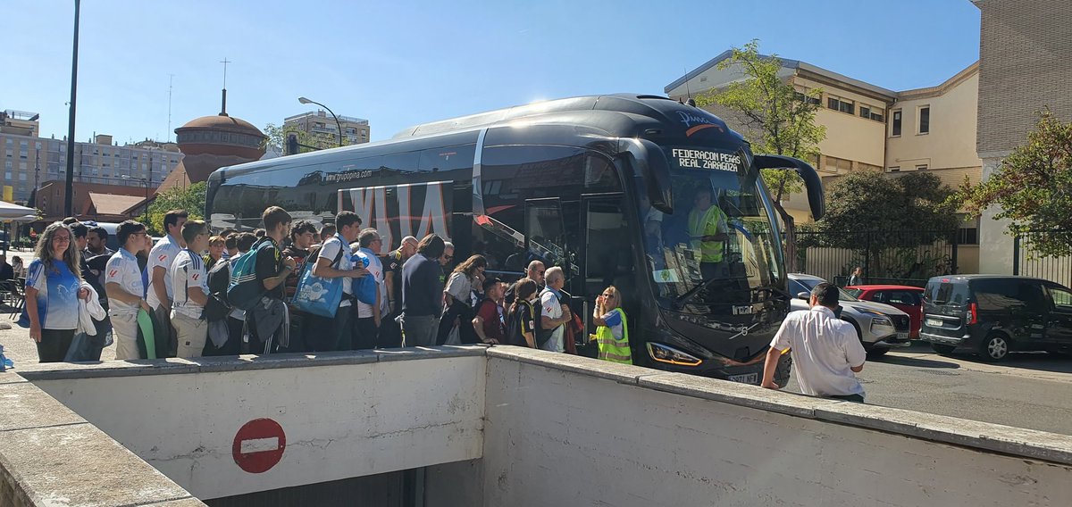 Arrancamos!!🚍💪🦁💙🤍
@Mirandes/RealZaragoza