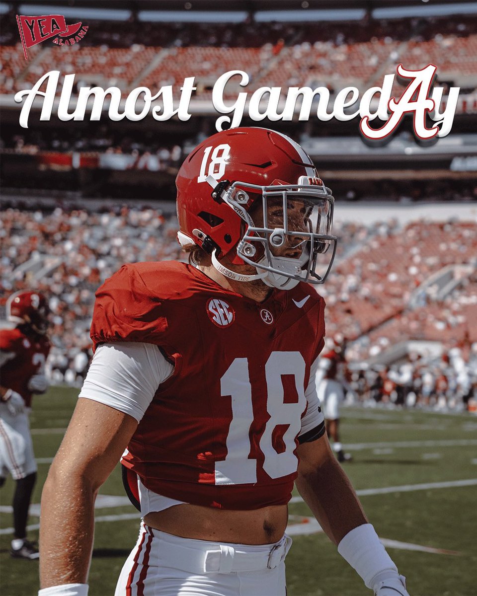 yea_ala's tweet image. You can feel it in the air. 🐘
#RollTide