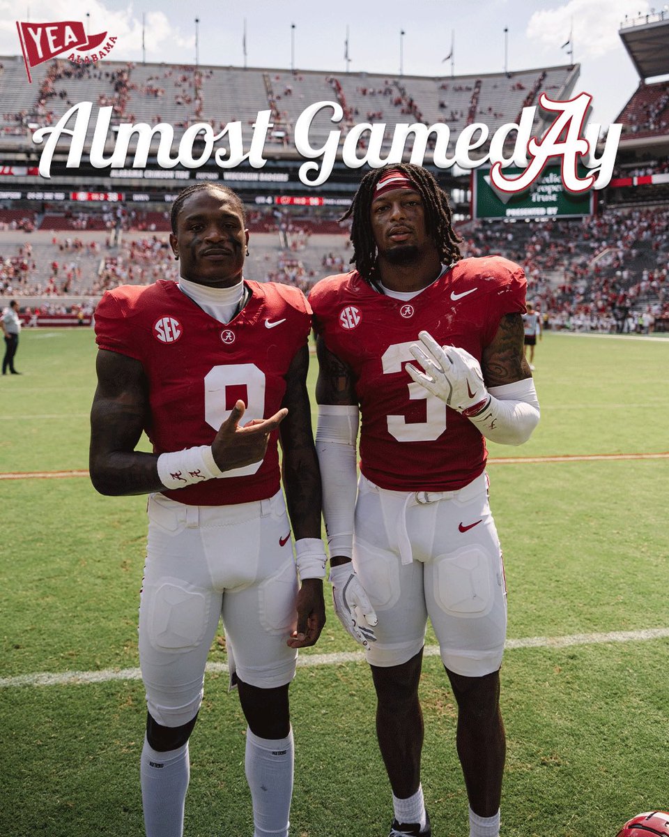 yea_ala's tweet image. You can feel it in the air. 🐘
#RollTide