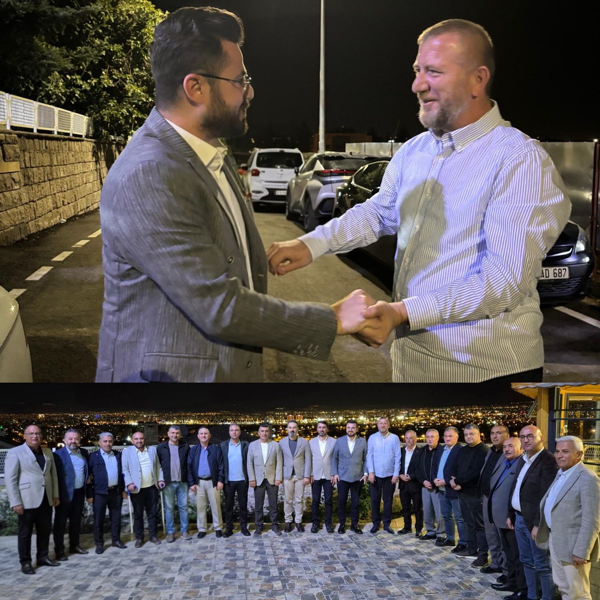 ‘’Ahde Vefa’’ programı davetime katılan Başta Kıymetli Ak Parti İl Başkanımız Hüseyin Okandan olmak üzere 16 İlçe Başkanımıza ve Önceki Dönem İlçe Başkanlarıma teşekkür ediyorum. ‘

<a href="/mustafaelitas/">Mustafa Elitaş</a> 
<a href="/hulusiakarmedya/">Hulusi AKAR</a> 
<a href="/abuyukgumus/">Ahmet Büyükgümüş</a> 
<a href="/Akparti/">AK Parti</a> 
<a href="/huseyinokandan/">Hüseyin OKANDAN 🇹🇷</a>