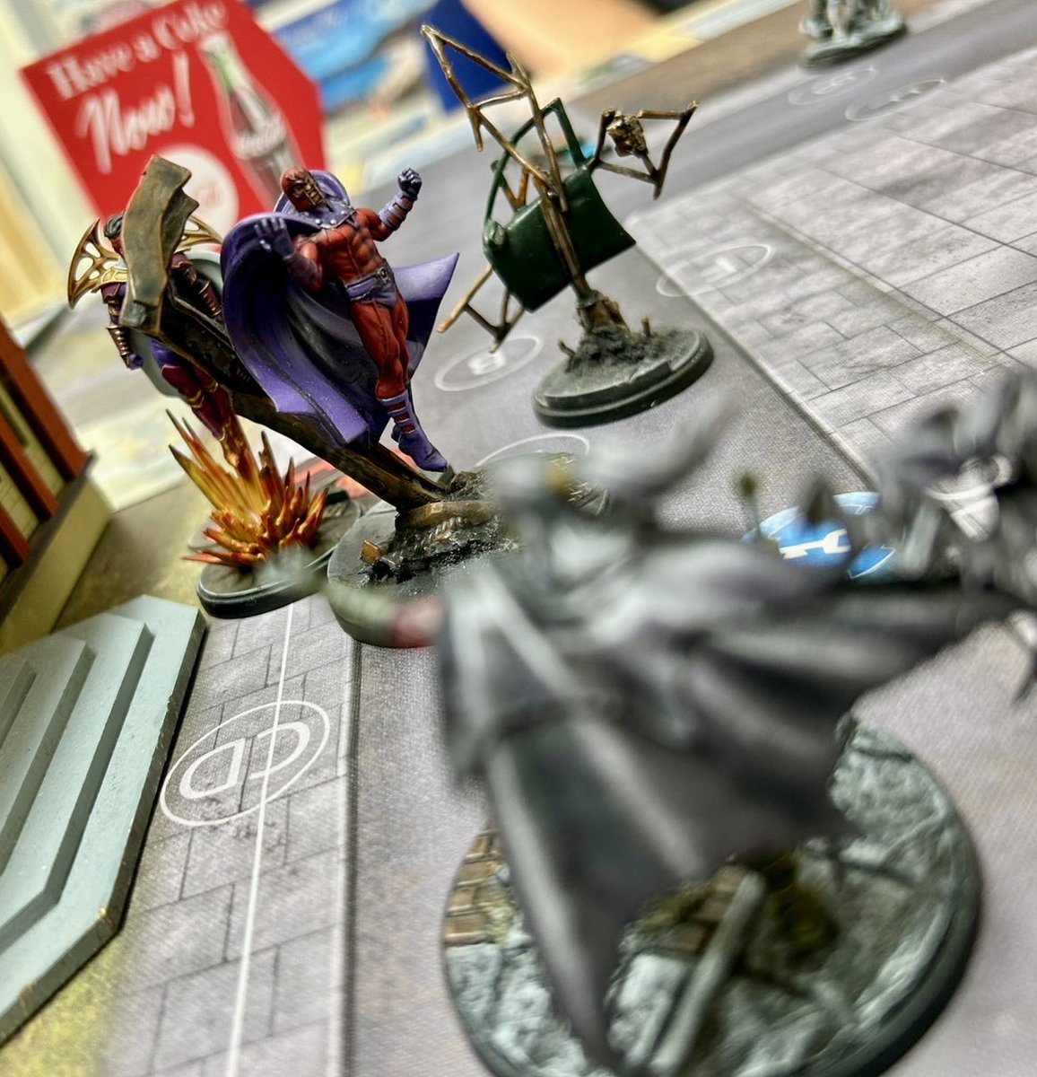 bringbackthor's tweet image. A few pics from the games this weekend😊 #criminalsyndicate #brotherhood #spiderfoes #thrallsofdracula #webwarriors #marvelcrisisprotocol #marvelcrisisprotocolminiatures #paintingprotocol 
#atomicmassgames #tabletopgames #marvel #miniaturepainting #gaming #japan #日本