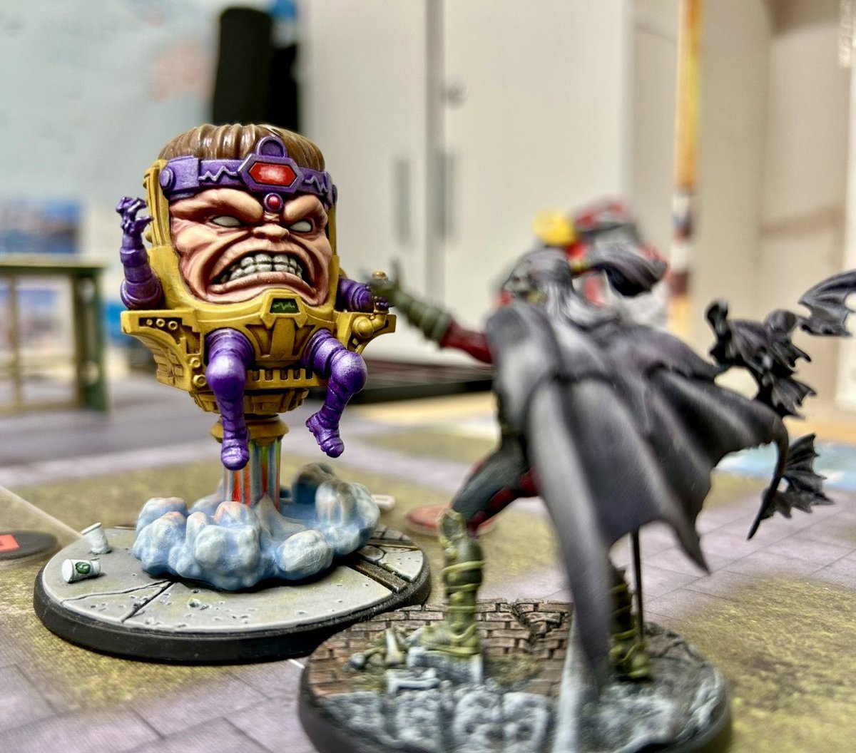 bringbackthor's tweet image. A few pics from the games this weekend😊 #criminalsyndicate #brotherhood #spiderfoes #thrallsofdracula #webwarriors #marvelcrisisprotocol #marvelcrisisprotocolminiatures #paintingprotocol 
#atomicmassgames #tabletopgames #marvel #miniaturepainting #gaming #japan #日本