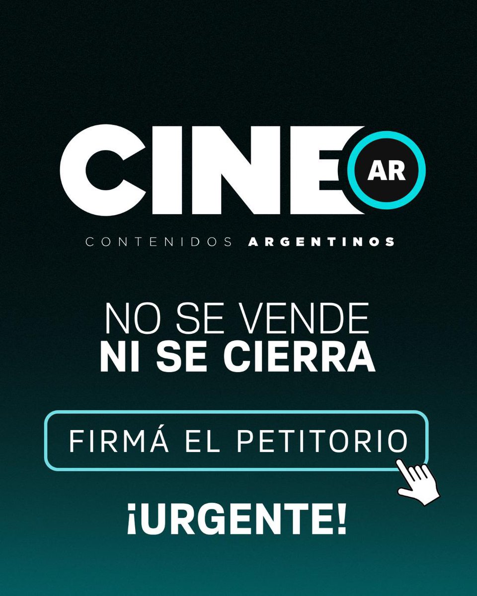 lavidaesmilonga's tweet photo. ¡URGENTE!
Amigos, la motosierra le toca ahora a https://t.co/jIgWqSdaIQ TV y https://t.co/jIgWqSdaIQ Play, donde se estrenó la película La Vida es una Milonga, Firmá el petitorio
https://t.co/GNIuQvyA6j

#tango #milonga #milongas #lavidaesunamilonga #tangoargentino #cinear https://t.co/VGaBVrTGyV