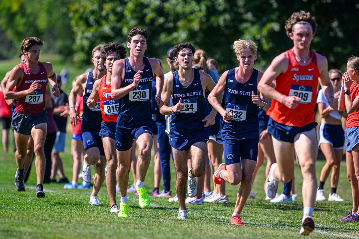 Penn State Track & Field/Cross Country (@pennstatetfxc) on Twitter photo Us making our way to Beaver Stadium for the whiteout tomorrow🏃🏃♀️
#WeAre Us making our way to Beaver Stadium for the whiteout tomorrow🏃🏃♀️
#WeAre