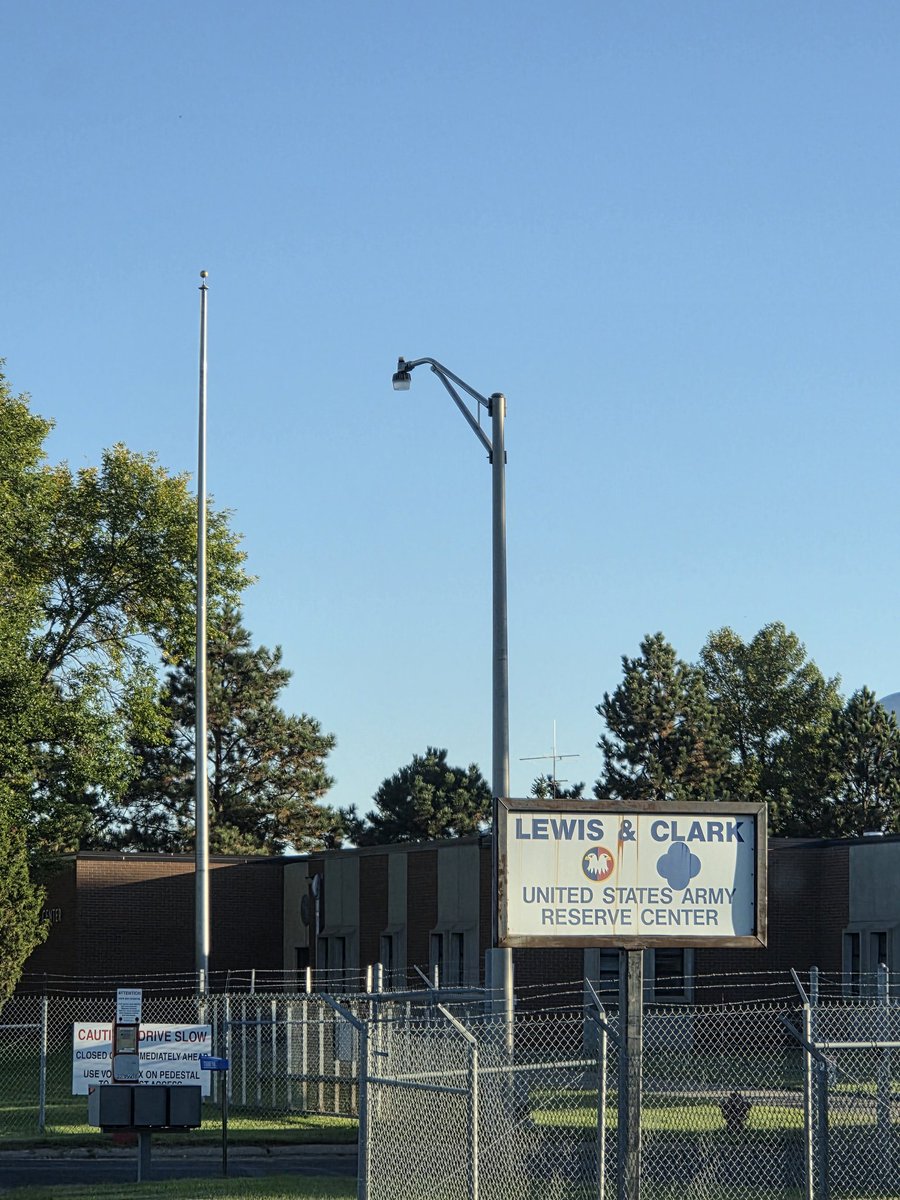 So why hasn't the flag of the United States flown at the Lewis and Clark Army Reserve base in Bismarck North Dakota for over four months? <a href="/USArmyReserve/">U.S. Army Reserve</a> <a href="/USArmy/">U.S. Army</a>