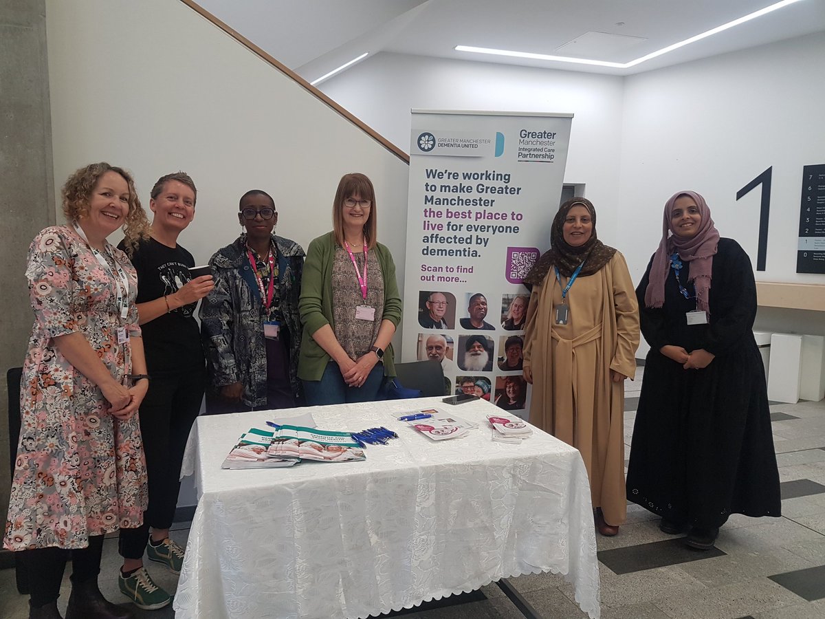 Loads of supportive services here <a href="/SalfordUni/">University of Salford</a> creative dementia festival. qwell.io is available to anyone over 18 who needs support and help with their #MentalHealth