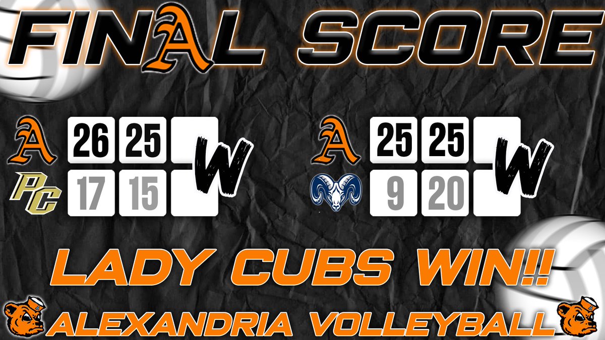 Alexandria Volleyball 🐻 tweet media