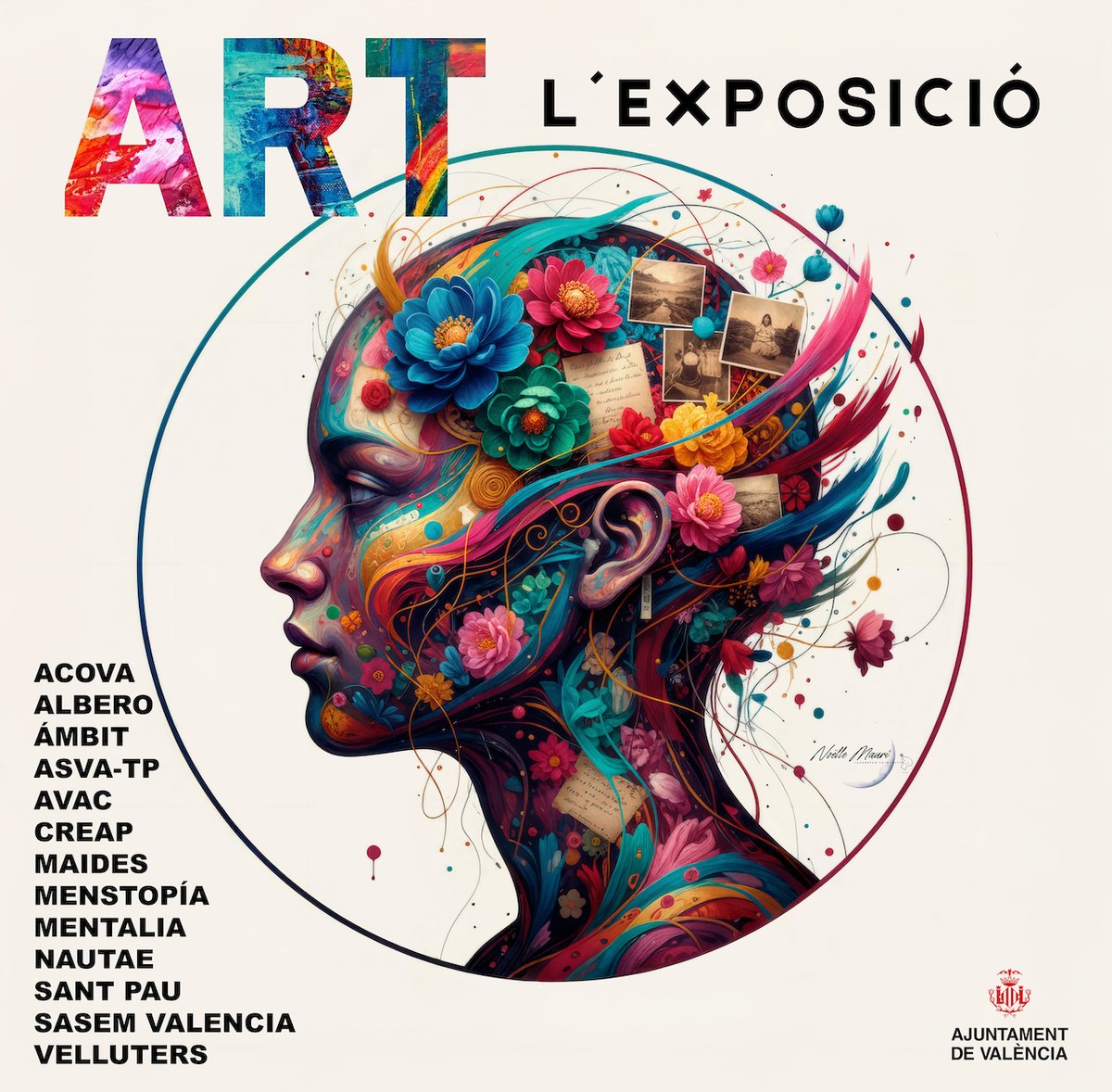 Con motivo de la conmemoración del Día Mundial de la Salud Mental el próximo 10 de octubre, el Ayuntamiento de Valencia ha organizado una Exposición de muestras artísticas en las Reales Atarazanas del Grau de València. Más info: fundacionmaides.org/patchwork-en-l…

¡Os esperamos!