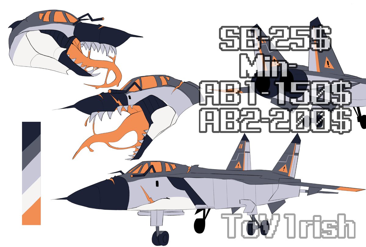 Tv1rish's tweet image. Old // Adopt Open
 the link to the auction is in the comments.
#livingmachines #plane