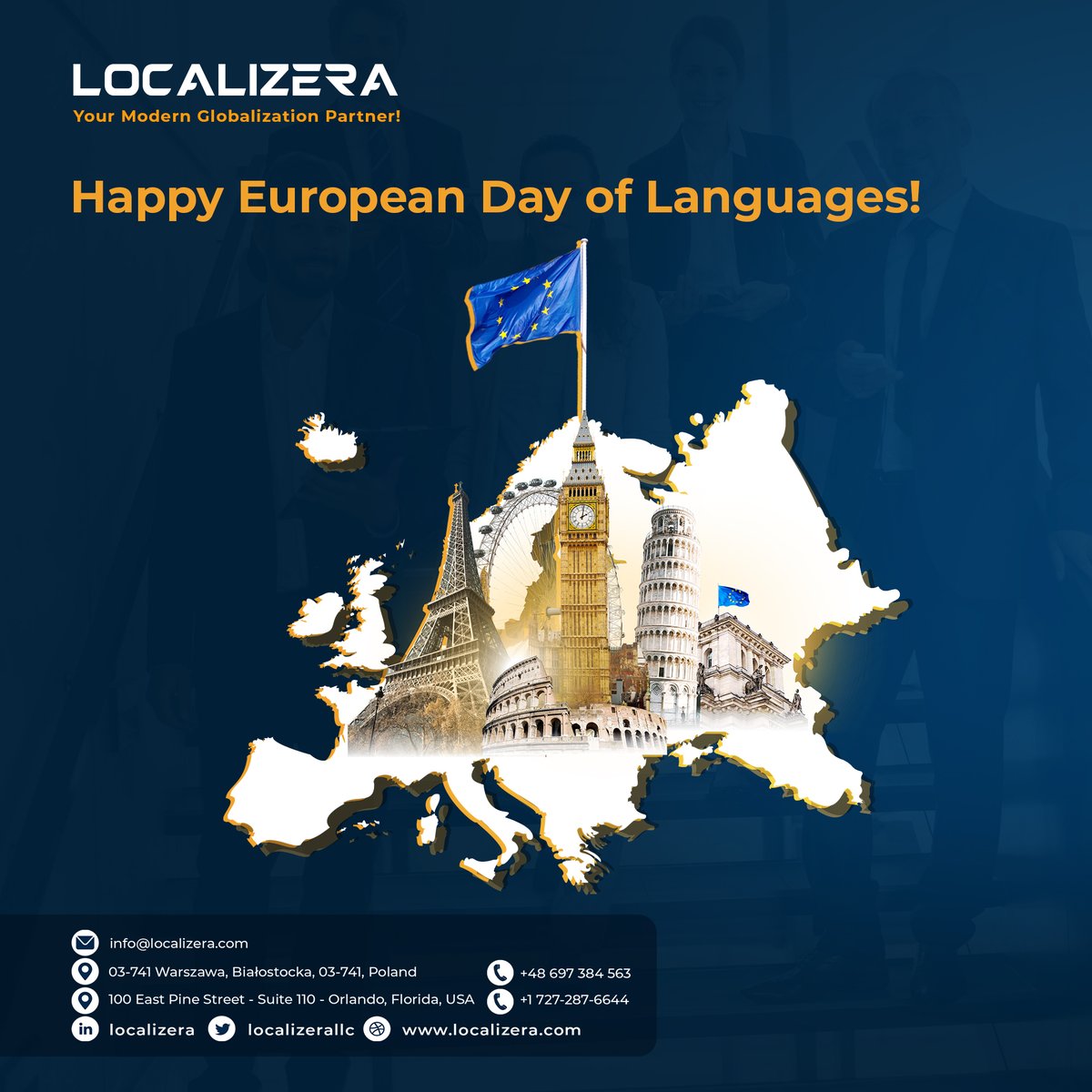 localizerallc's tweet image. Europe speaks in many voices. 🌍 On #EuropeanDayOfLanguages, make sure your business speaks them too. 👉 Partner with Localizera to reach every market.
shorturl.at/Swrse

#translation #localization #translationagency #Europe
