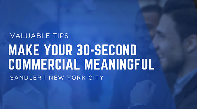 You’ve heard it before—at a networking event someone asks, “So, what do you do?” 
Our tips.... hubs.la/Q03Knfpp0

#salestraininginNYC #sandlernyc 
#Sales
#SalesTips
#SalesStrategy
#SalesTrainingNYC
#LeadGeneration
#SalesCoaching
#SalesDevelopment
