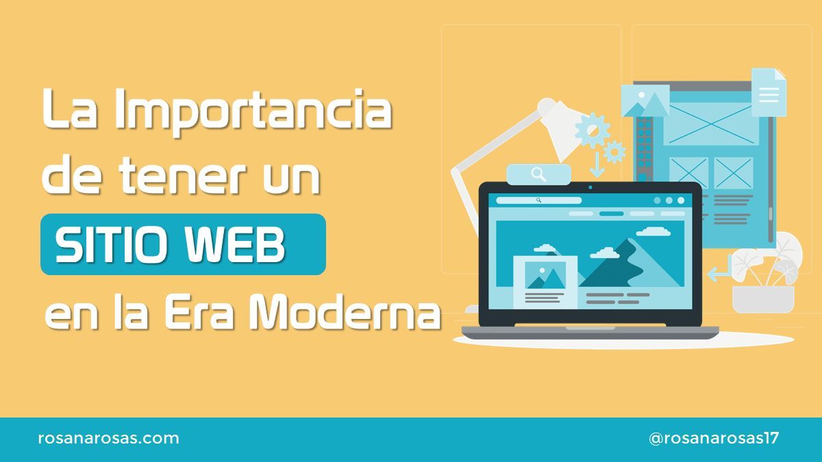 rosanarosas17's tweet image. 🖥️¿En la actualidad, es importante tener un #SitioWeb para tu #negocio?
Definitivamente SI‼️
Y te lo explico en este post ⬇️
#Web #MarketingDigital
rosanarosas.com/importancia-te…