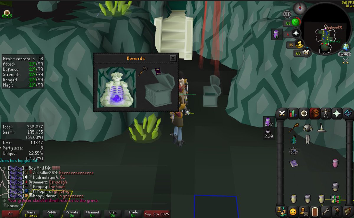 164 purples 12/12 cox ITS DONE