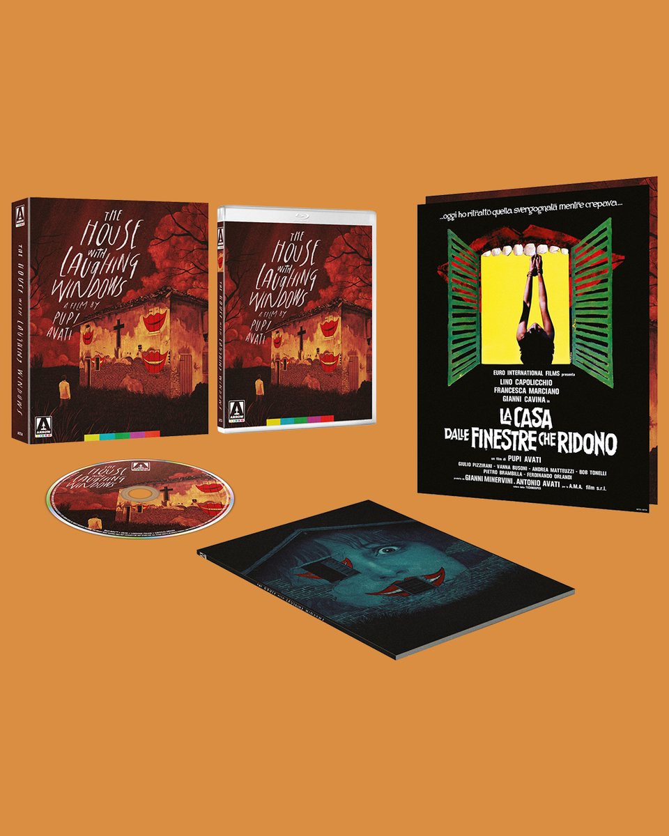 NEW US &amp; CA TITLE: The House with Laughing Windows (Limited Edition Blu-ray) bit.ly/46DfJwq