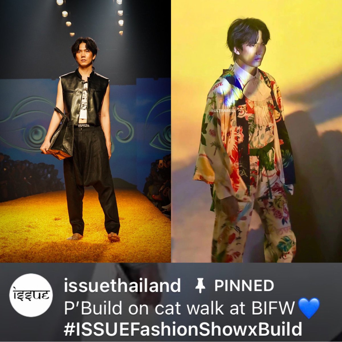Bangkok International Fashion Week model for Issue Thailand 🔥 

Cannot wait to see him back on the runway, he nailed it last time 😍

BUILD EXCLUSIVE COLLABORATION
#ISSUEFashionShowxBuild
<a href="/JakeB4rever/">BIU.</a> #BuildJakapan 
#IssuexBuildJakapan