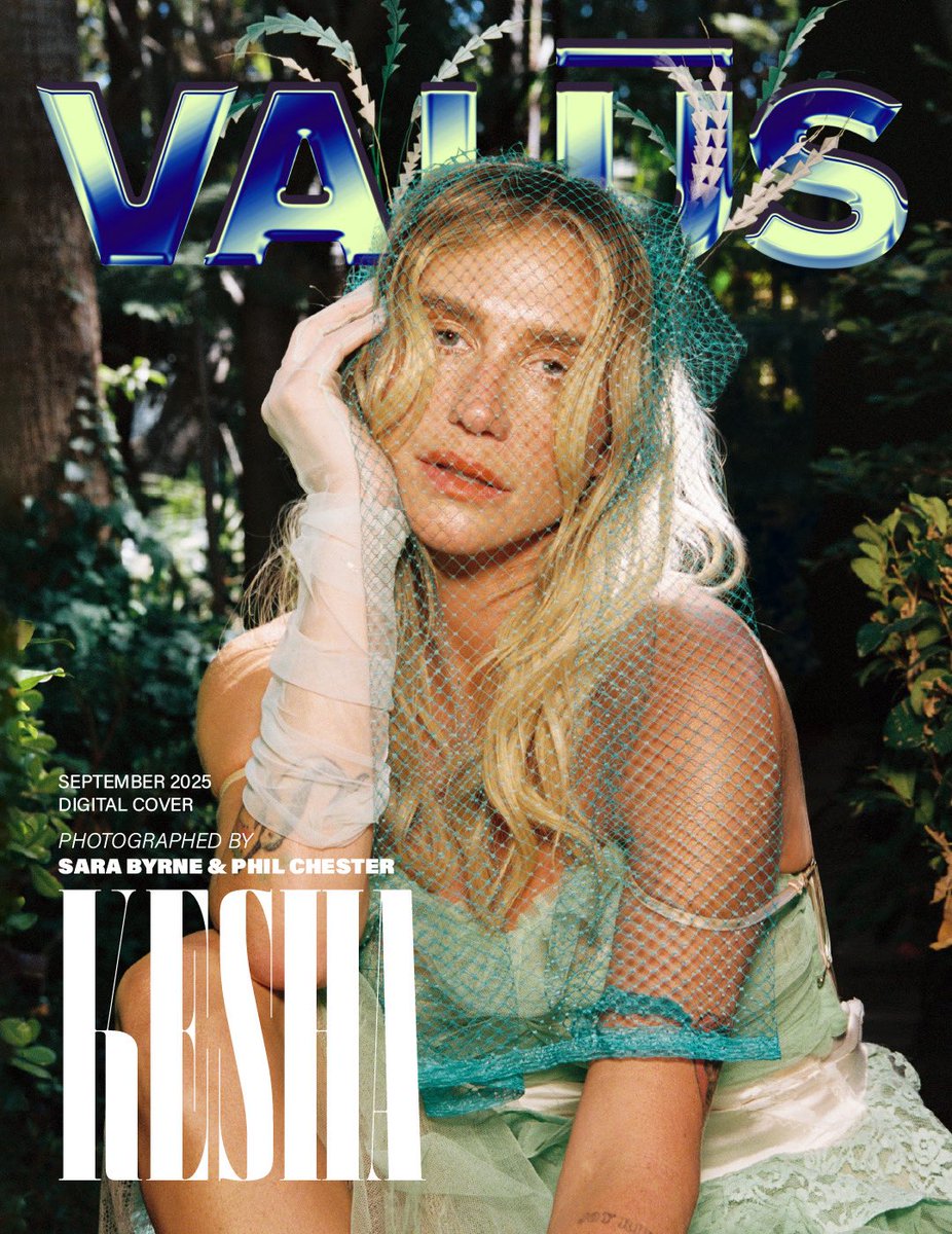 Kesha covers VALUS issue No. 1