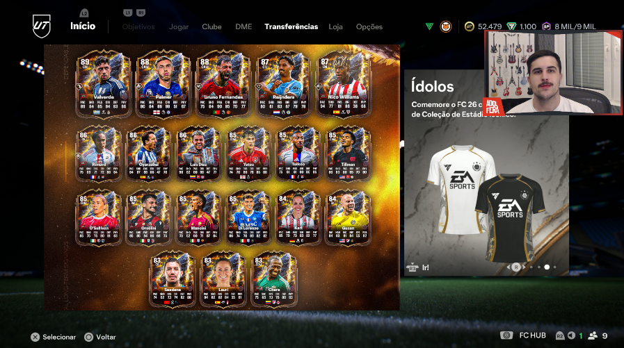 AD0LFZ's tweet image. 1º evento do FC 26 = Estreia do Kasino FC?!

E o grind imparável do Banqueta continua

ao vivo