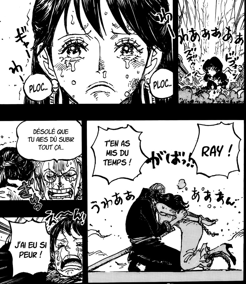 WosPiece's tweet image. Ça c'est de la romance, que la concurrence aille se faire foutre #ONEPIECE1161