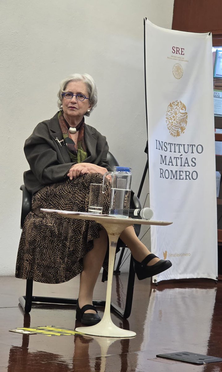 Raquel Serur (@raquelserur3) on Twitter photo Agradezco la invitación del <a href="/imatiasromero/">Instituto Matías Romero</a> para compartir con las y los futuros diplomáticos una reflexión sobre nuestra política exterior hacia América Latina y el Caribe, en un momento de complejidad geopolítica y de alta responsabilidad para México.
<a href="/SRE_mx/">Relaciones Exteriores</a> Agradezco la invitación del <a href="/imatiasromero/">Instituto Matías Romero</a> para compartir con las y los futuros diplomáticos una reflexión sobre nuestra política exterior hacia América Latina y el Caribe, en un momento de complejidad geopolítica y de alta responsabilidad para México.
<a href="/SRE_mx/">Relaciones Exteriores</a>