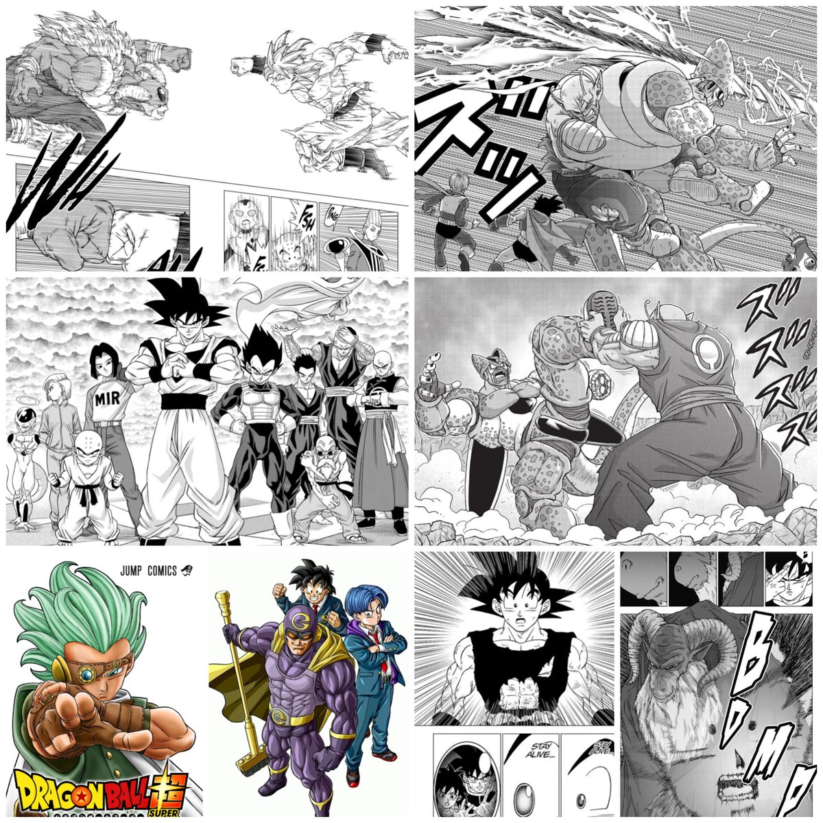 Everything goes to Dragon Ball Super