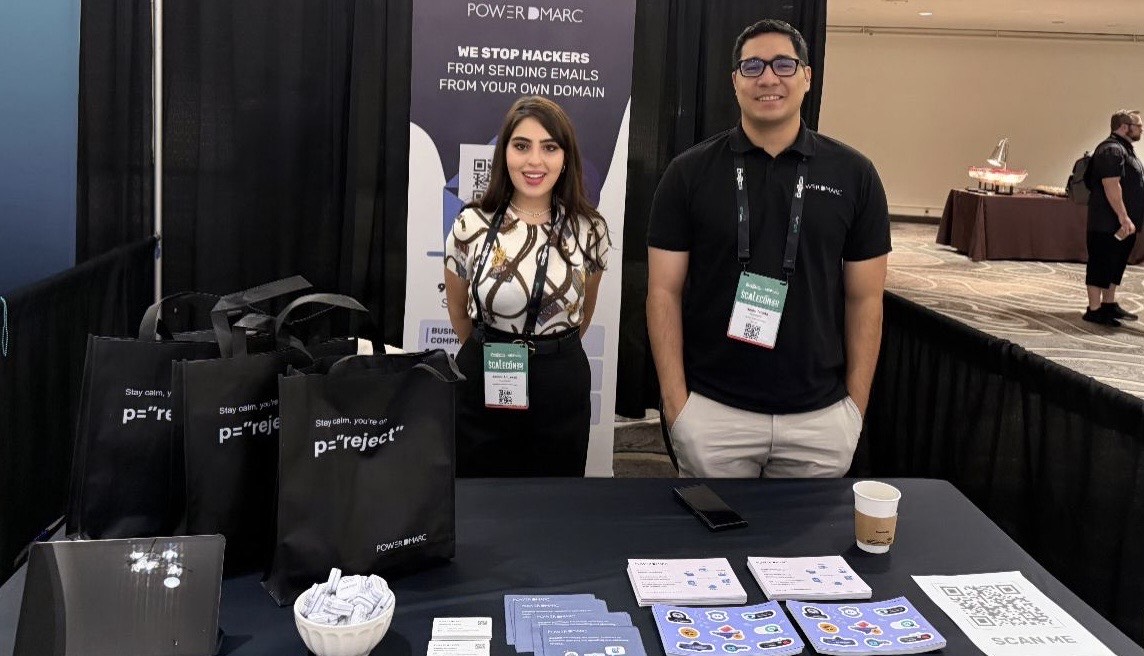 powerdmarc's tweet image. #Day1 at ScaleCon2025 officially kicks off! 🚀 The PowerDMARC Team has landed in New Orleans to connect with MSPs, share insights on email security, and showcase how DMARC can power business growth and trust. 💪
#scalecon2025 #usa #neworleans #msp #mssp #dmarc #powerdmarc