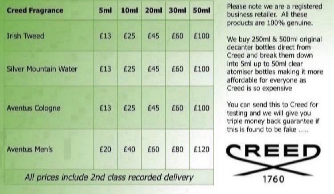 LabelsLess's tweet image. 🔥REDUCED TO CLEAR 🔥
100% authentic creed aventus
1 x 50ml creed aventus original £75
All inc recorded delivery 📦