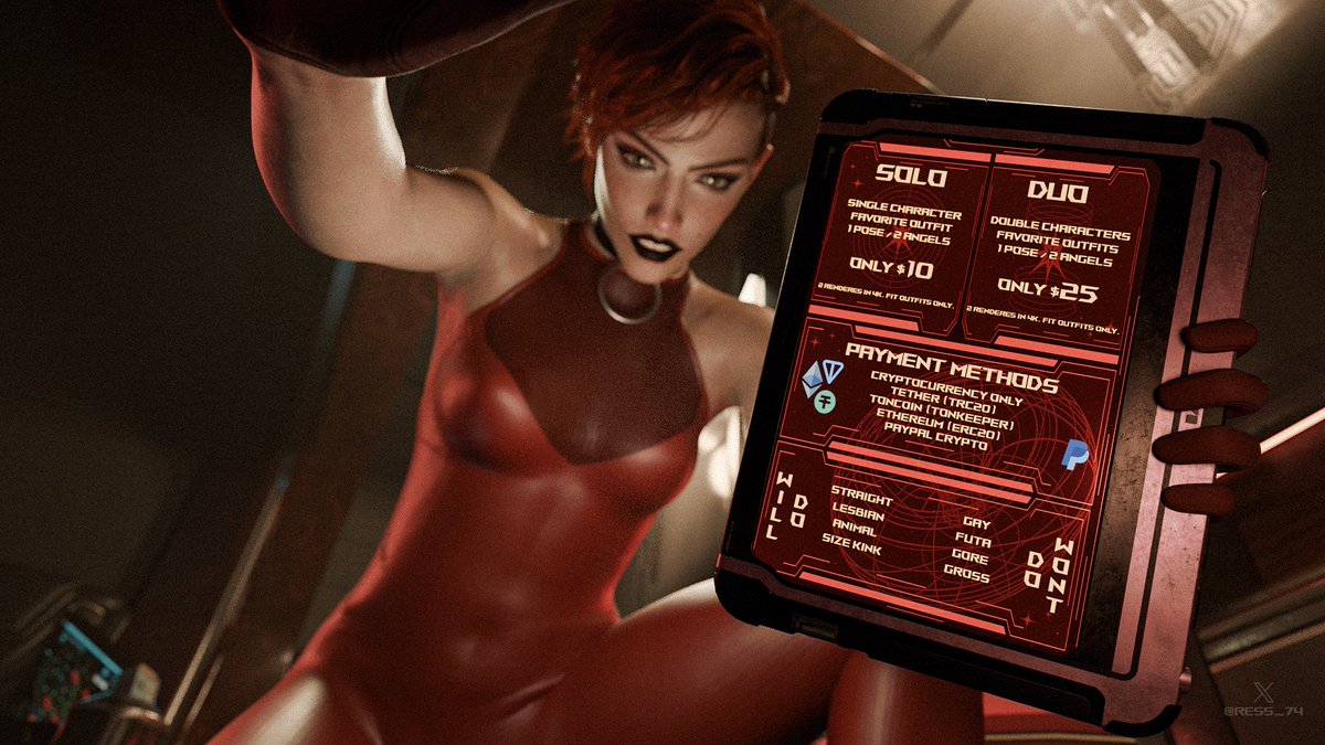 Aurore presents the new commission sheet for individuals with limited financial means. 😅