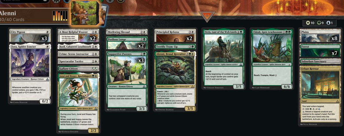 ArstallStream's tweet image. 🏆#2 4-0 This is the best deck I'll draft all set #mtgxspiderman #mtg #mtga #mtgarena