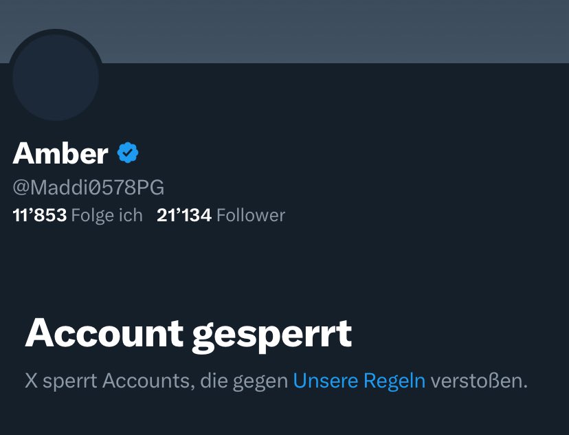Über Monate hin und wieder Posts gemeldet, null Rückmeldung. 
Aber seit ihre Neonazi-Bubble rausgefunden hat, dass sie ihnen nicht weiss genug ist – zack, weg, innert 3 Tagen. 
#DefundMusk