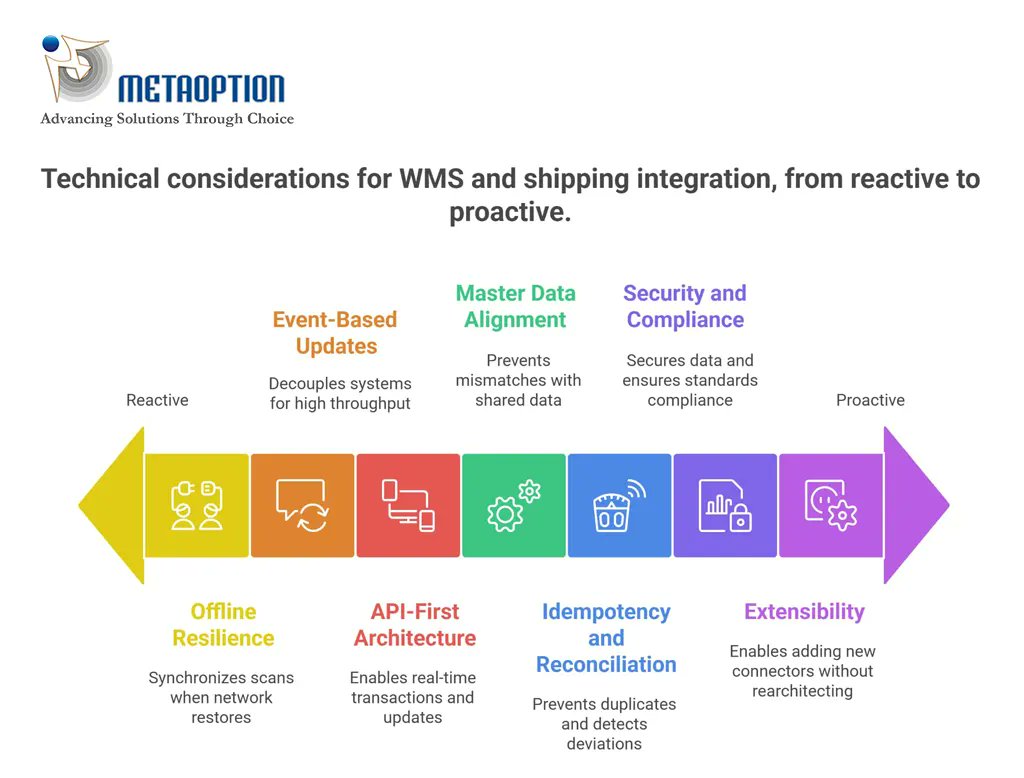 MetaOptionLLC's tweet image. Supply chains run faster when WMS + Shipping solutions integrate smoothly.
Think APIs, ERP sync, and real-time data flow 🚀
Efficiency = Integration.
Learn more: tinyurl.com/bdf3cr9w
#WMS #ShippingSolutions #SupplyChain #ERP