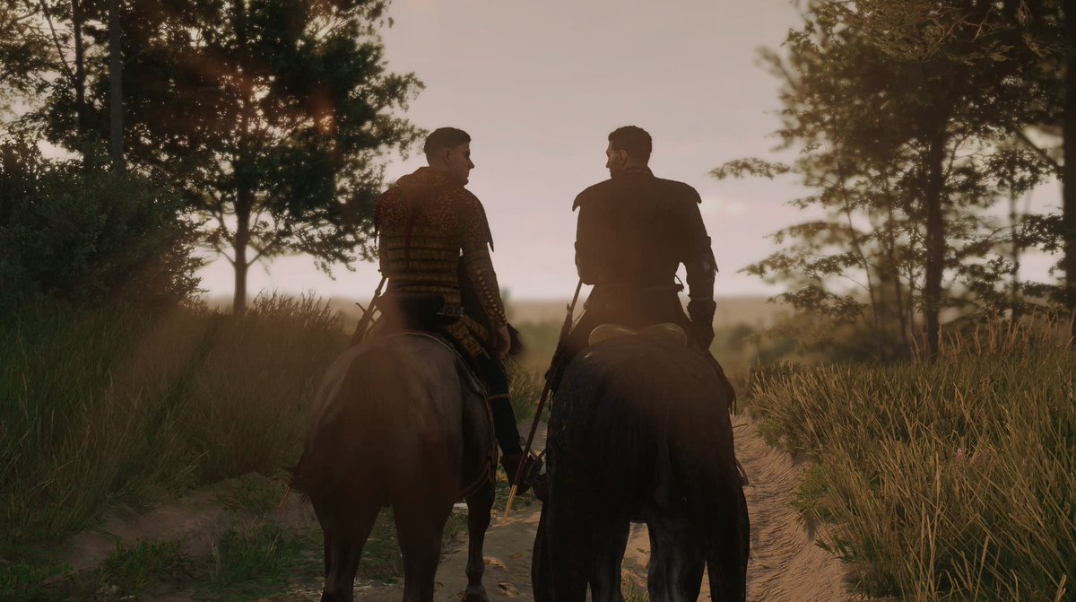 #hansry riding off into the sunset 🌅💛