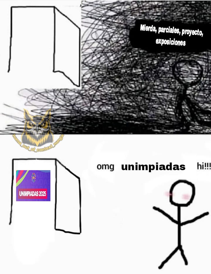 Hoy vuelven las unimpiadas mi gente 🗣️🗣️🗣️