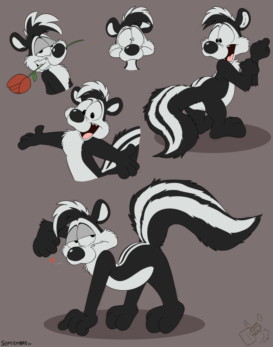 Pepe le Pew wants to meet you.

#Skunktember
