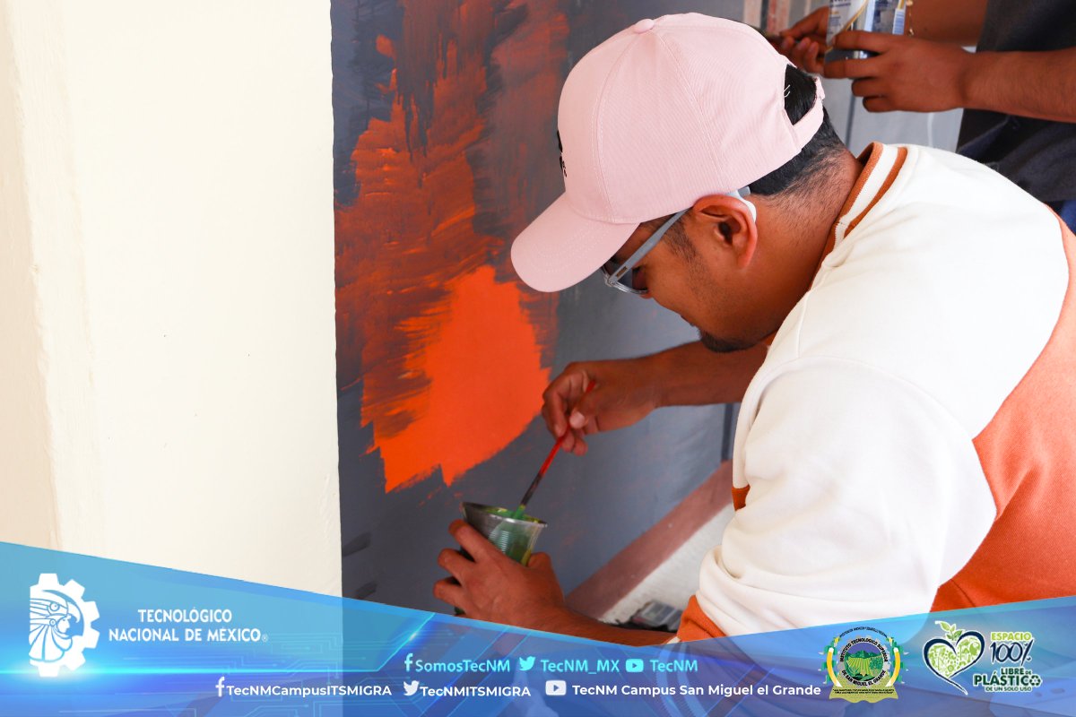 📷📷 Arte que Transforma 📷📷
Con el lema #ArteQueTransforma, el TecNM – San Miguel el Grande se une a esta gran iniciativa nacional con la creación del mural “Dos Caminos, Una Decisión”, elaborado por el talento de nuestros estudiantes. 📷📷

#ArteQueTransforma #OrgulloTecNM