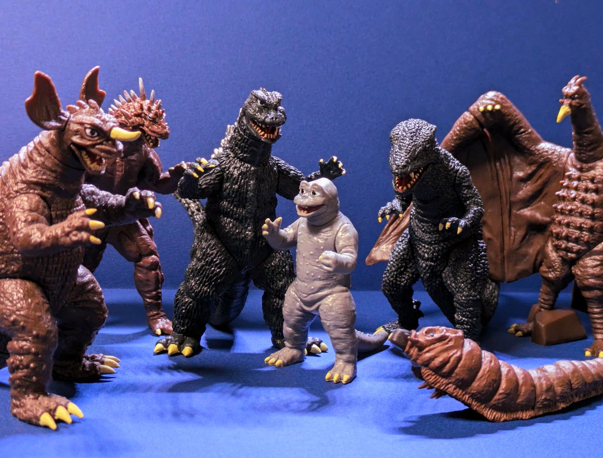 ウルティマ ミニソフビ怪獣総進撃シリーズ MAXTOY 東宝ミニソフビ怪獣総進撃 シン・ゴジラ 4種セット 未