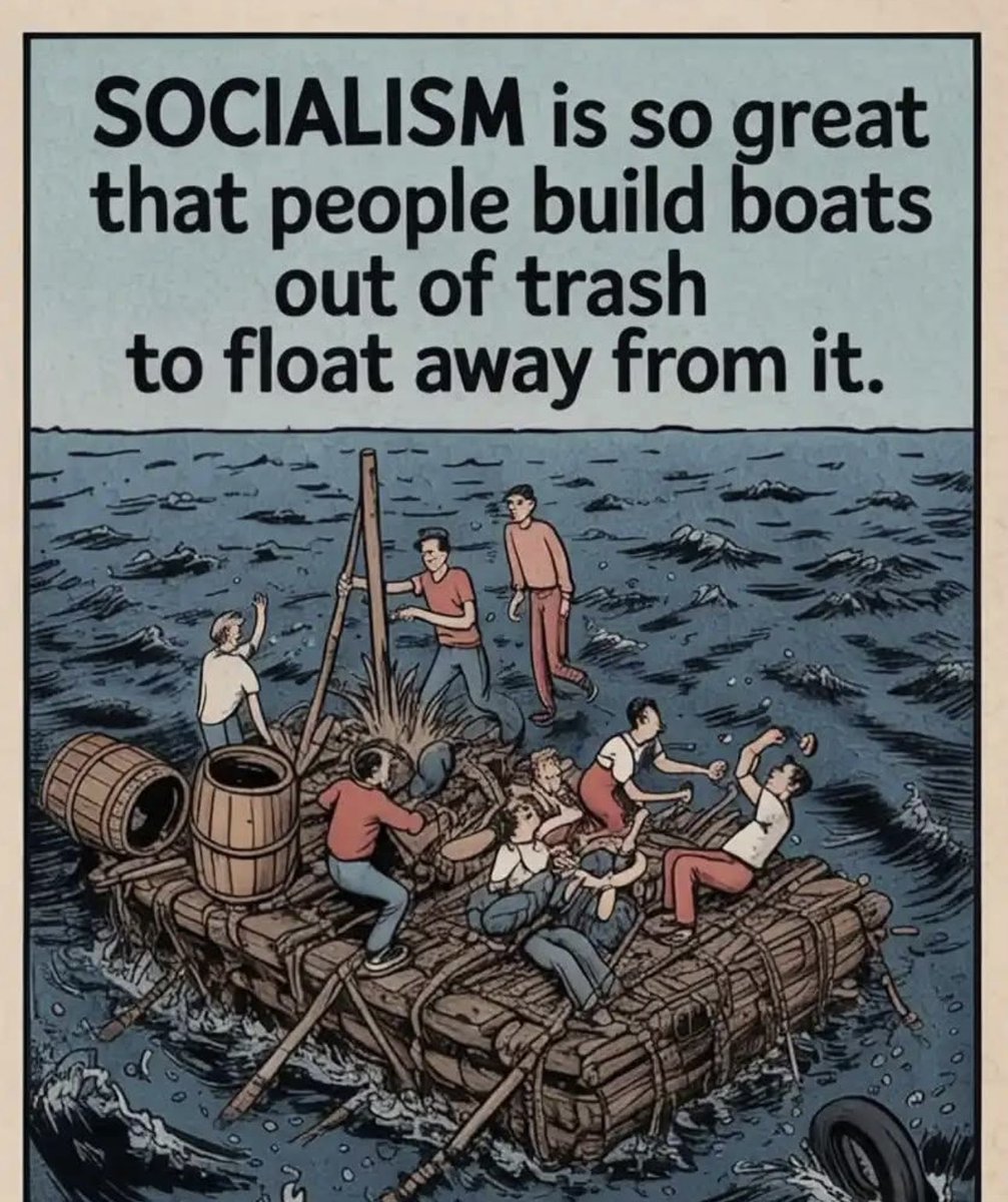 It’s just that great!🙌🏻😏
Socialism never works!