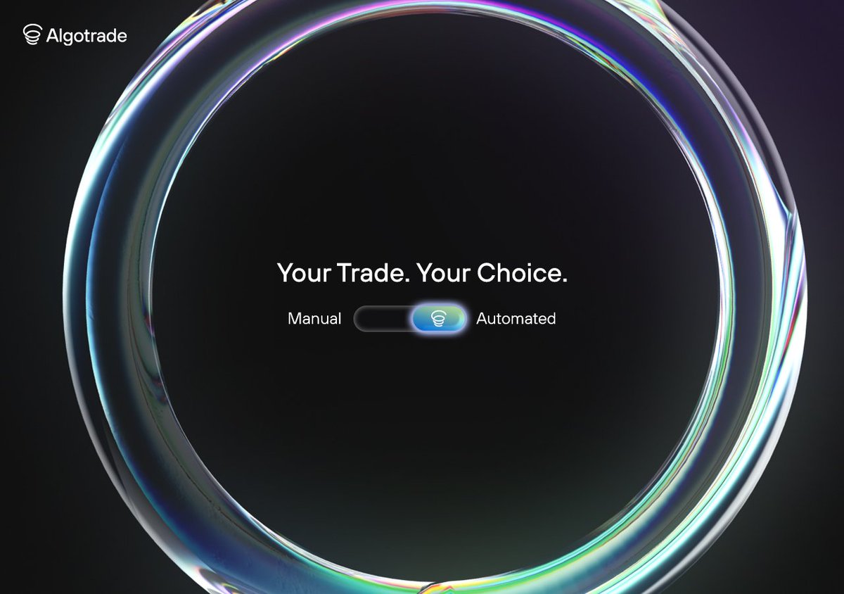 Your trade, your choice.

Seamlessly switch between manual &amp; automated strategies.⚡️