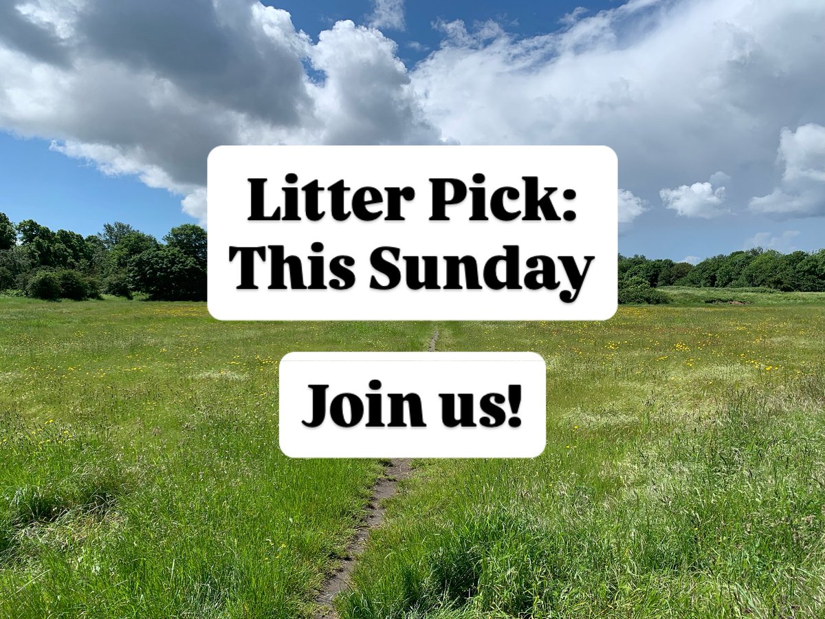 Do join us for our monthly litter pick on #woolwichcommon, this coming Sunday from 11am. We meet on the cycle path and provide all the equipment you could need. #VolunteerOpportunity #woolwich