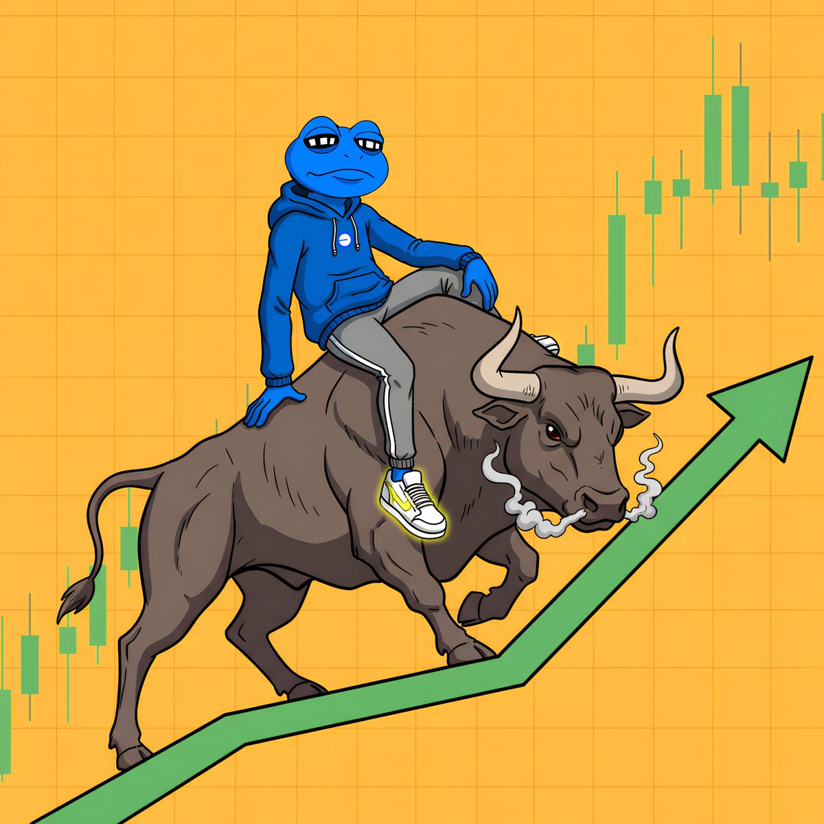 CryptoOgLord's tweet photo. Take the leap with @BROAKonBase  meme coin hopping into the future with attitude, fun, and fearlessness. Built to crush ruggers and reward diamond hands, $BROAK enjoys the strongest frog spirit on Base! It's not just about meme culture; it's about community and protection, with unmatched transparency. Supply is locked, LP is burned, and no rug-pulling is possible. On X, our frogs lead the charge, turning every price move into a viral sensation. Choose security, choose community, choose memes that never quit. Broak’s mission is simple: hop higher, together, while spreading laughter and financial freedom!mexc+1