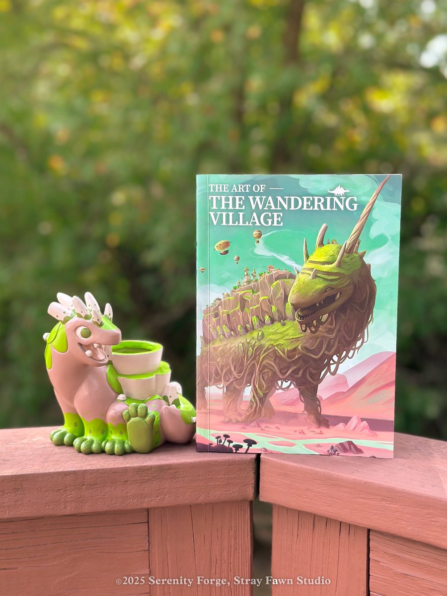 Grow your own little world with this adorable Onbu succulent pot 🌱 and dive deeper into the game’s lush landscapes with the beautifully illustrated Softbound Artbook.

The Wandering Village - Collector’s Edition is waiting for its own place in your home, packed with even more