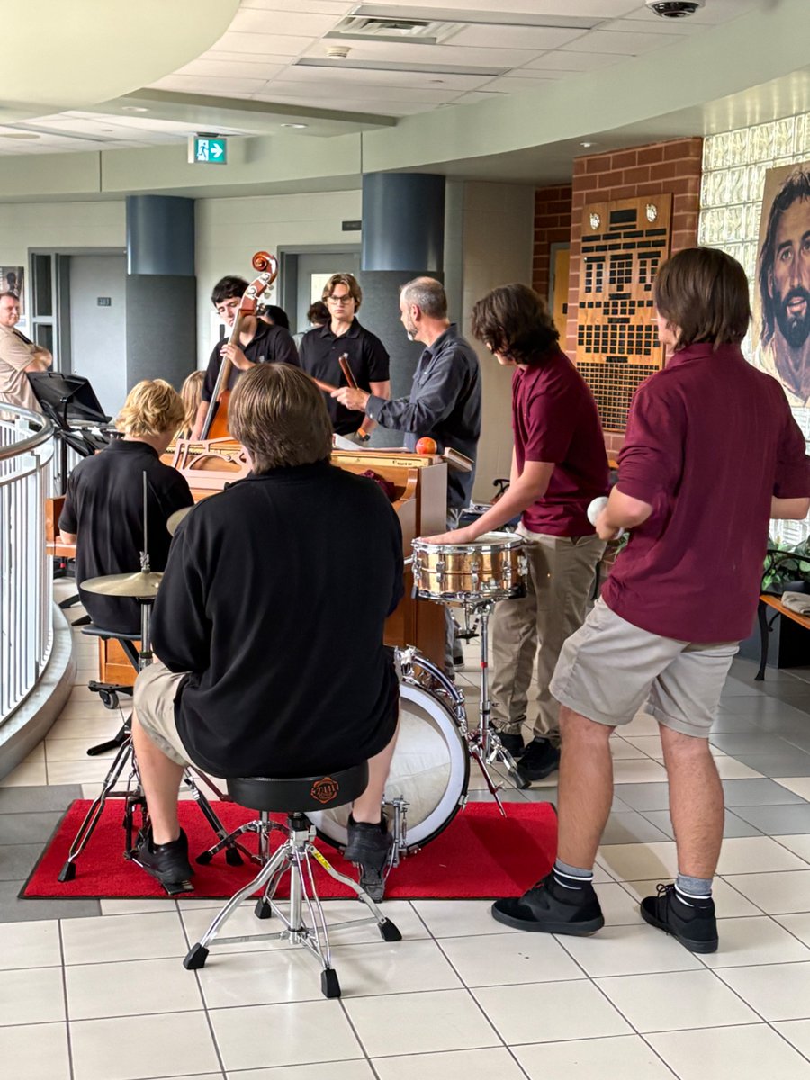 ✨ When the power went out today, our school lit up in a different way — with music! 

Sending a huge thank you to our talented student musicians for filling the halls with joy!