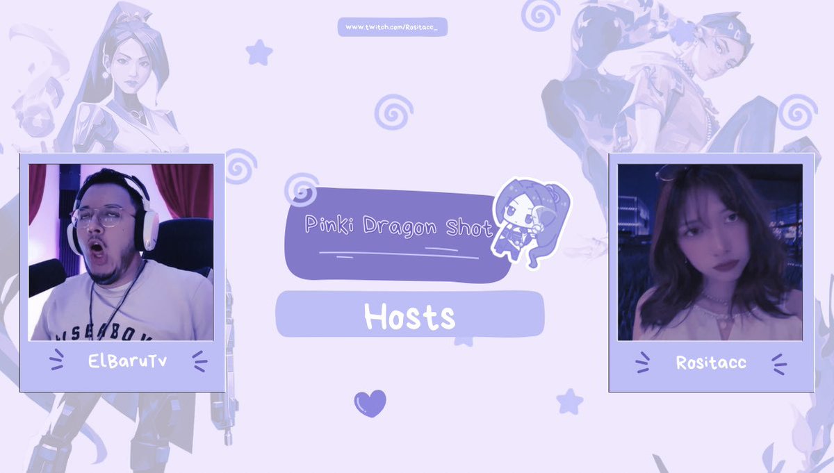 Y es que nosotros somos multiusos, acompañada de <a href="/ElBaruTV/">ElBaruTV</a> vamos a romper con el hosteo de hoy 🔮
Nos vemos a las 6pm hr CDMX en twitch.tv/rositacc_
#PinkiDragonShot