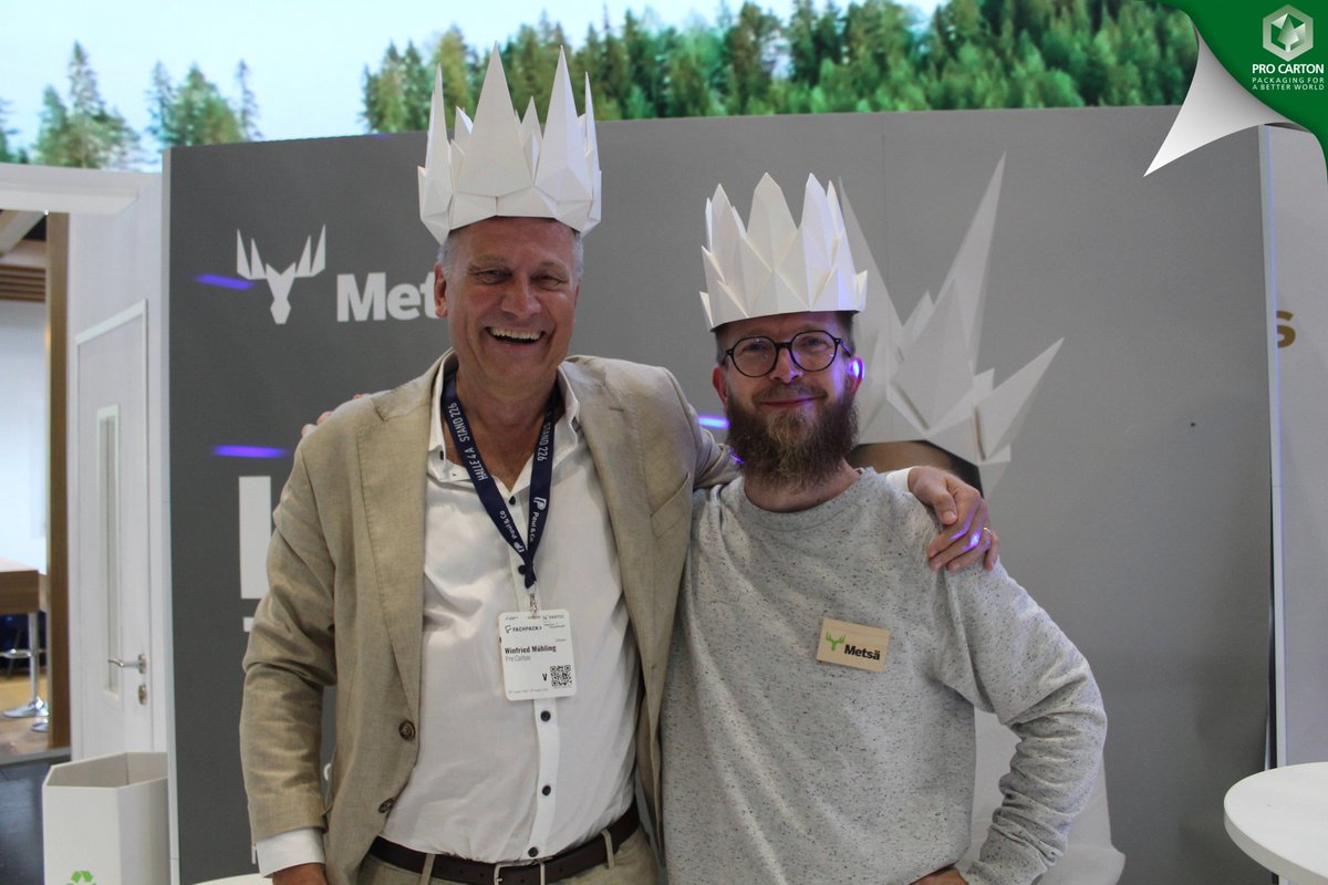 Pro_Carton's tweet image. Two inspiring days at #Fachpack2025! 🌍📦

We shared insights on packaging trends &amp;amp; consumer preferences in Europe, updates on EUDR &amp;amp; PPWR, celebrated young talent at the FFI Awards and much more!

#ProCarton #SustainablePackaging