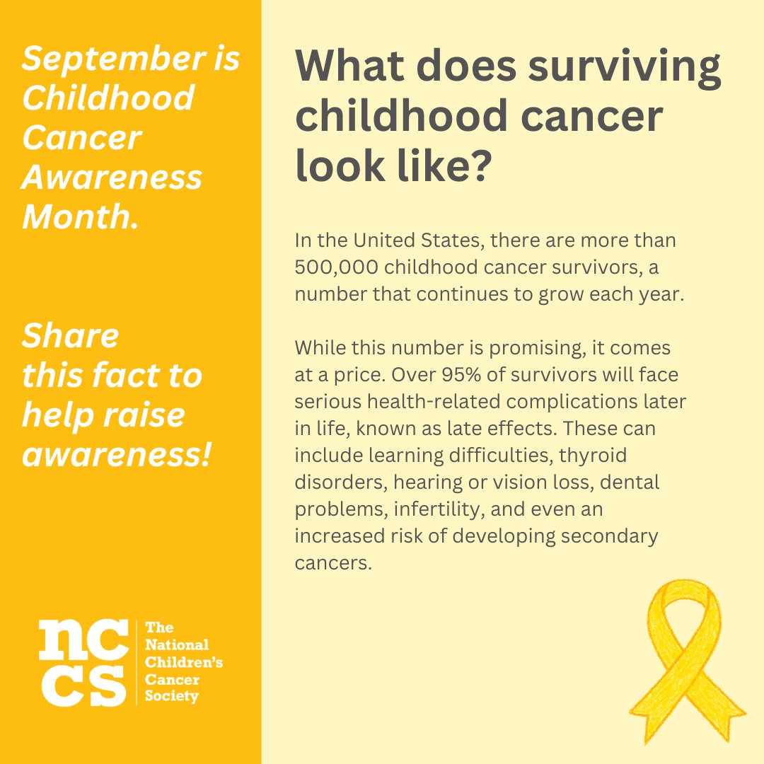 Regular follow-up care is essential to detect &amp; manage late effects. We offer our Late Effects After Treatment Tool (LEATT), a free resource that provides survivors with a personalized follow-up care plan based on their specific cancer type and diagnosis. leatt.thenccs.org