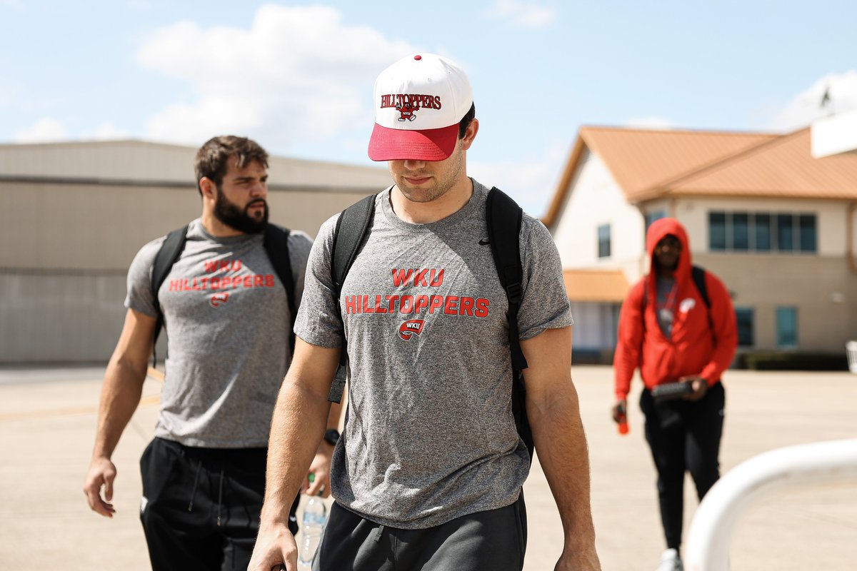 WKUFootball's tweet image. Wheels 🆙 🛫