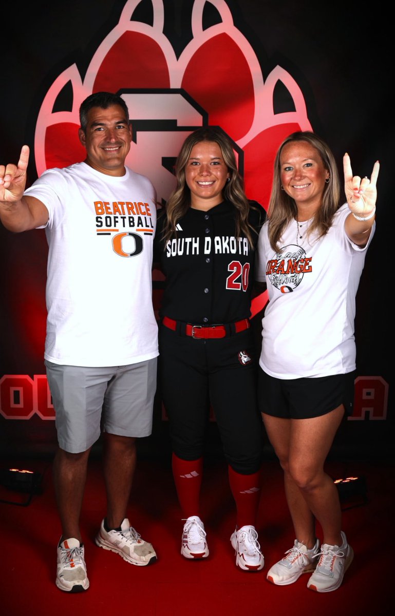 So blessed and excited to be a Yote!! <a href="/NebraskaGold09s/">Nebraska Gold '09 National</a> <a href="/USDCoachWags/">Robert Wagner</a> <a href="/Coach_Piv/">Coach Piv</a> <a href="/SDCoyotesSB/">South Dakota Softball</a> <a href="/NebraskaGold/">Nebraska Gold</a> <a href="/BeatriceHigh/">Beatrice High School</a>