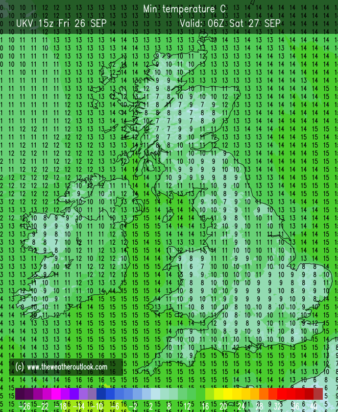 UKWXUpdates's tweet photo. Good evening guys tonight's weather it's a mostly cloudy one for all but some clear spells possible minimum temperatures of around 8c -11c for the majority with a light east or southeasterly #wind #RT https://t.co/mJP6D9vKMR