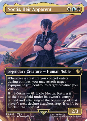 MTG x FINAL FANTASY・シーンボックス】 《真の王、ノクティス》
