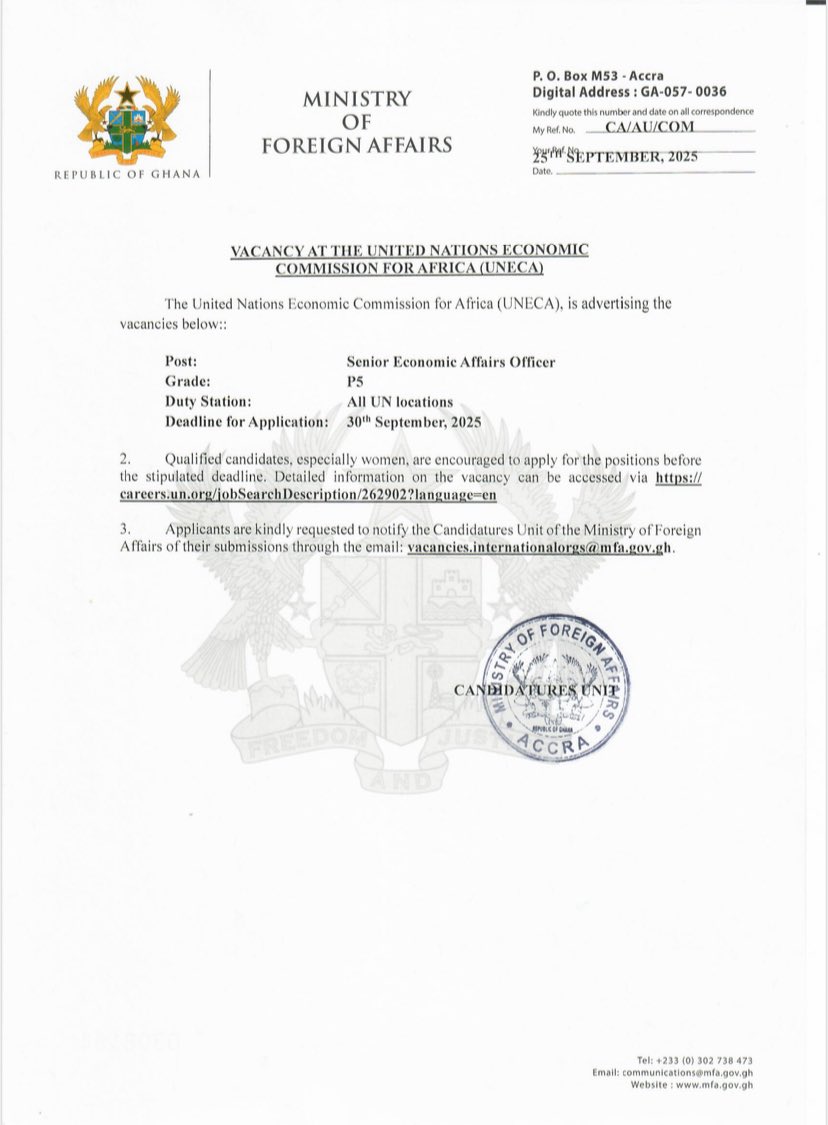 Ghana MFA (@ghanamfa) on Twitter photo 